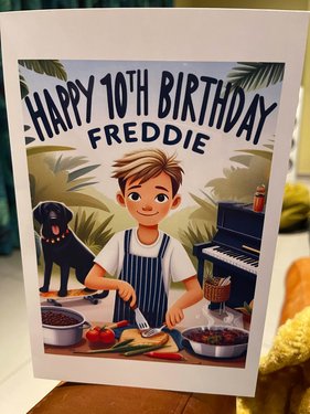 Freddie's 10th Birthday