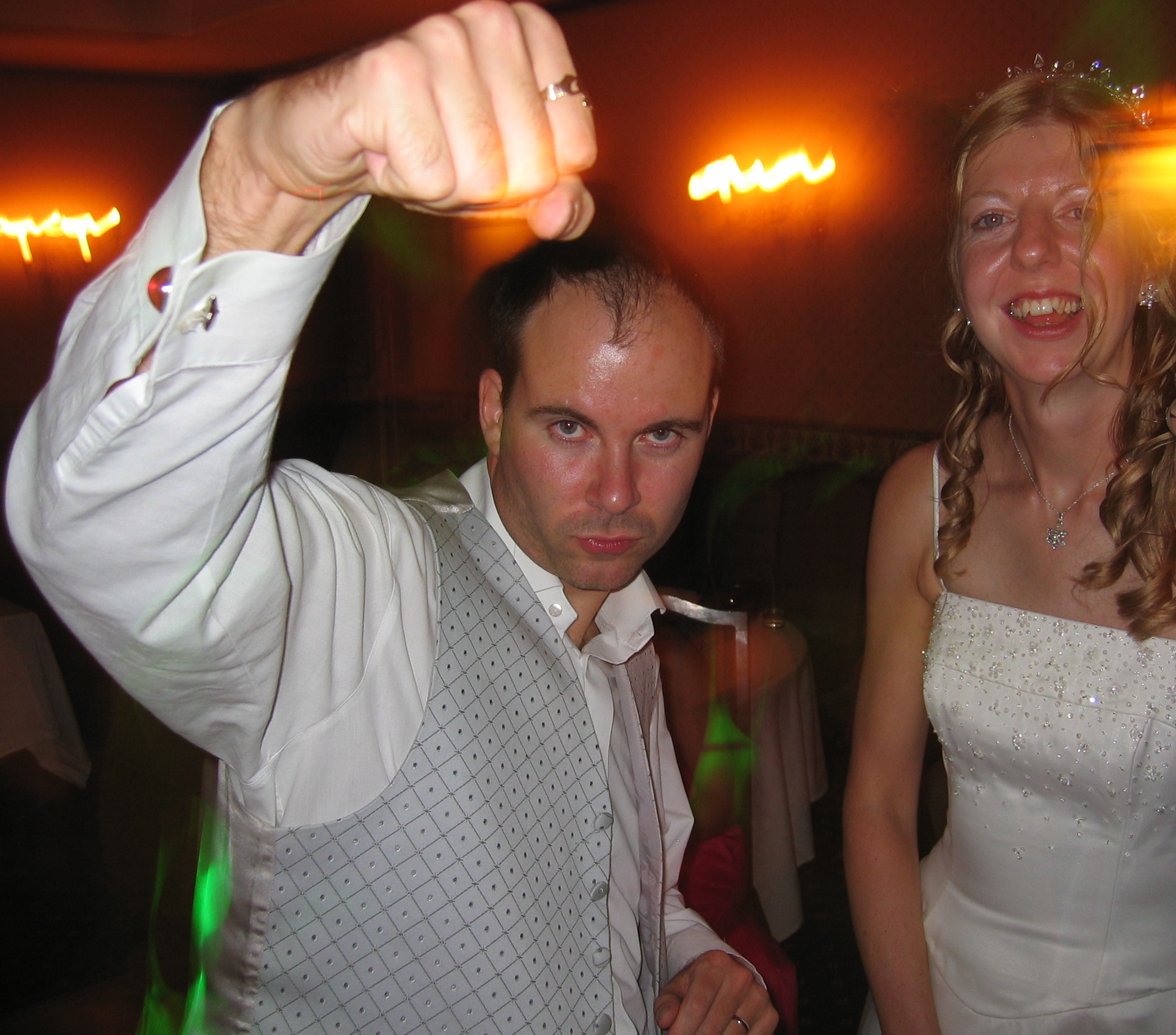 Adam and Sarah Wedding 2003
