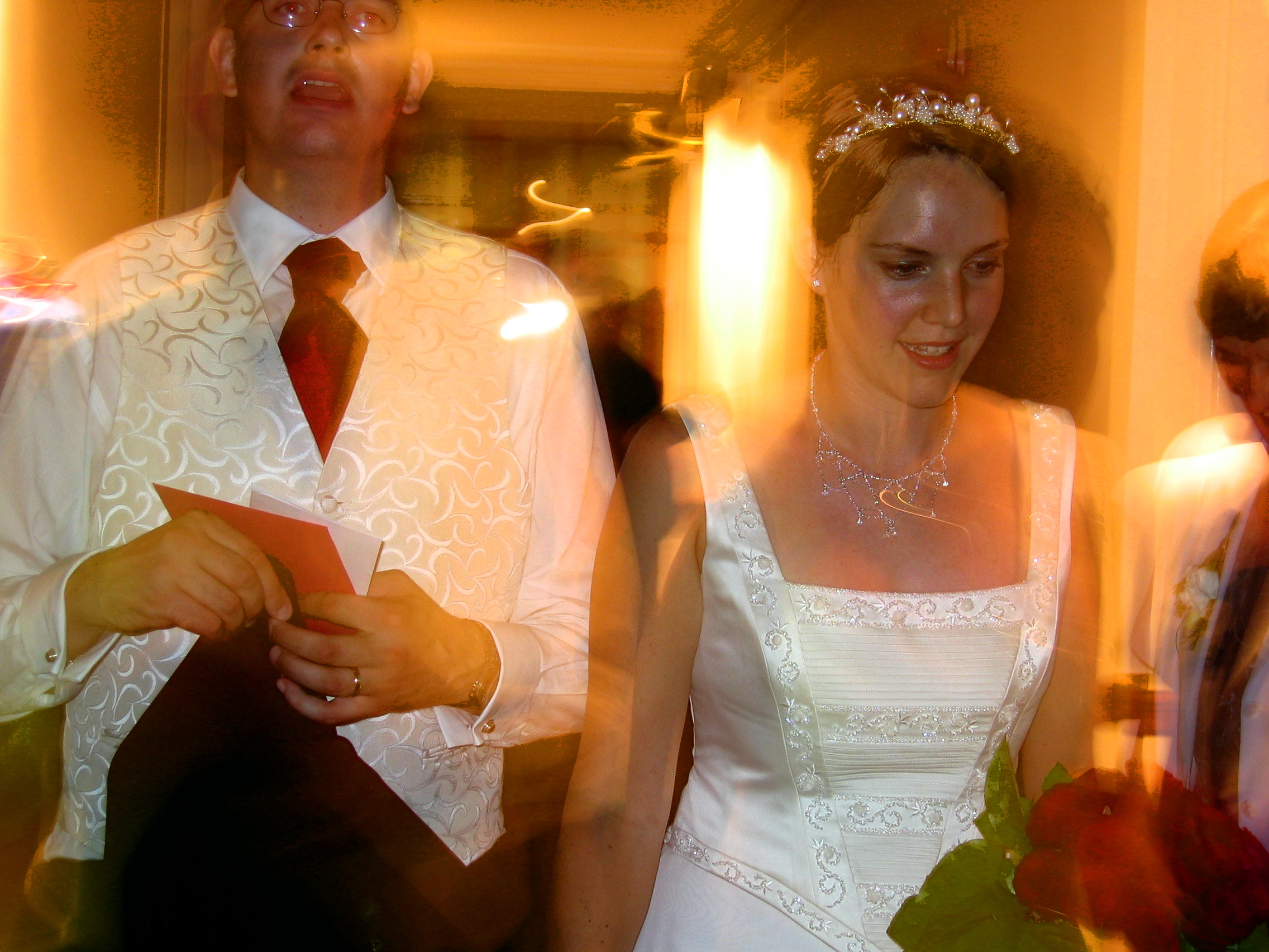 Nick and Hannah Wedding 2003